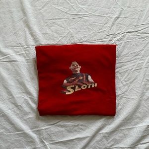 Vintage 'Goonies Sloth' Red T-Shirt